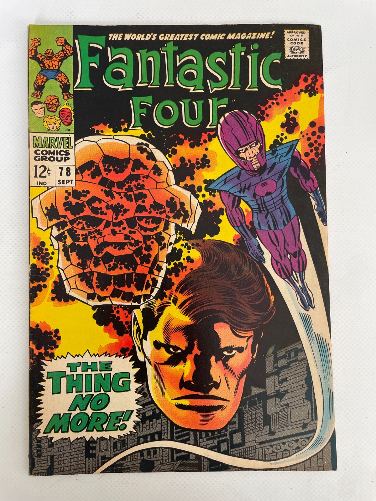 Fantastic Four # 78 VF/NM Marvel Silver Age Comic Book Dr