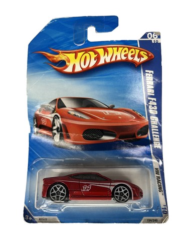 ミニカー HOT WHEELS Ferrarl F430 Challenge Amazon.com: Hot Wheels 2010 HW Racing Red Ferrari F430