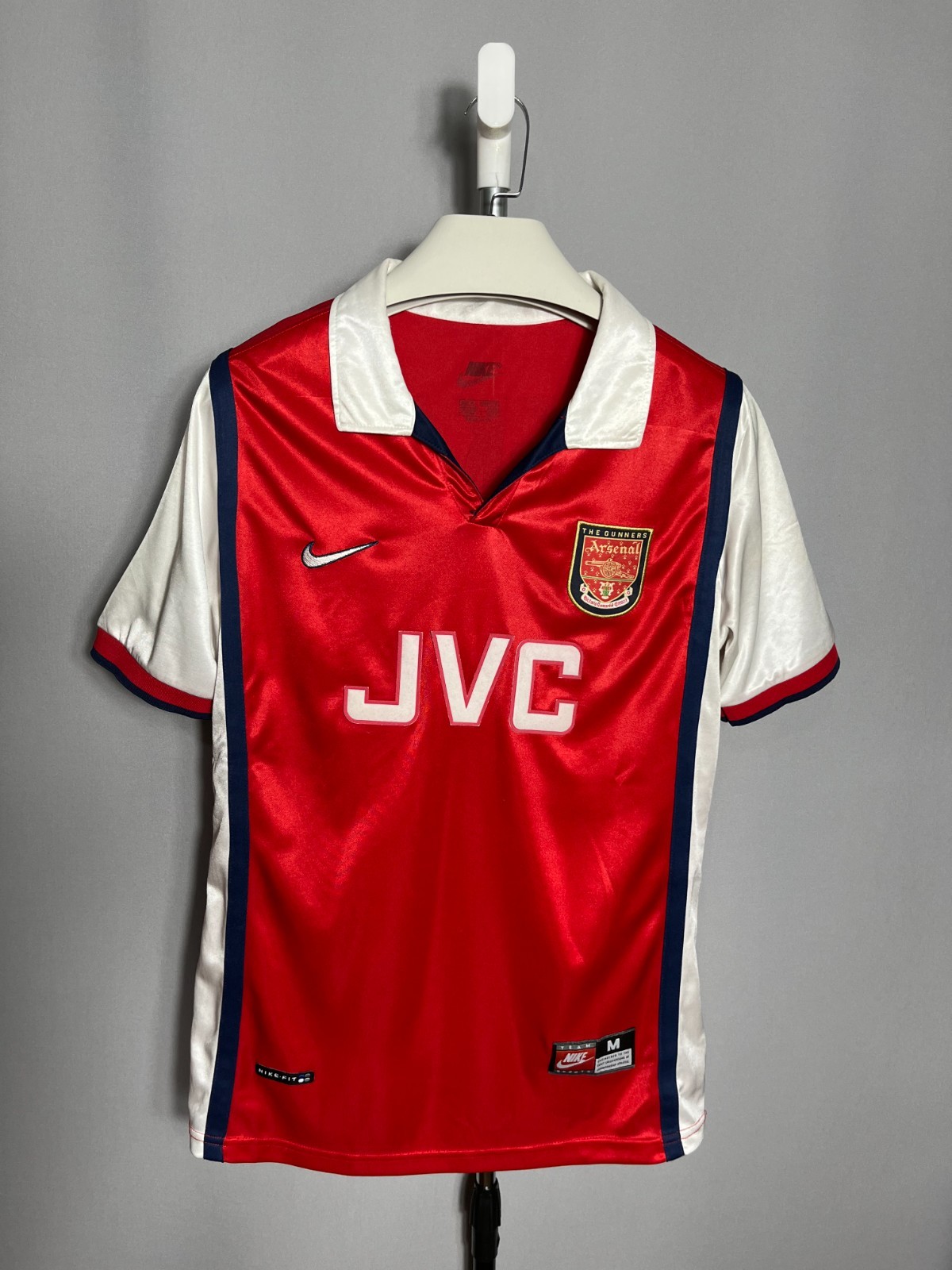 NIKE ArsenalFC BERGKAMP ユニフォーム　XL ＃1274 NIKE ArsenalFC BERGKAMP ユニフォーム XL ＃1274