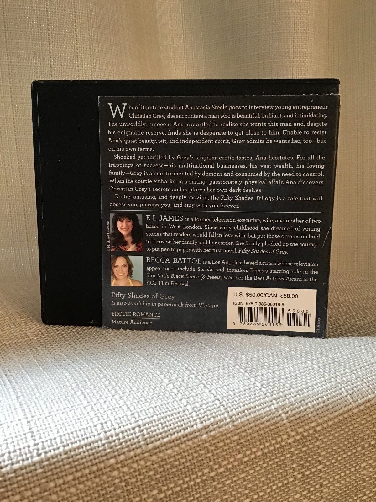 Fifty Shades Trilogy: Fifty Shades Trilogy Audiobook Bundle : Fifty Shades of Gr