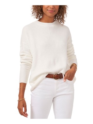 

VINCE CAMUTO Женский свитер цвета слоновой кости с заниженными плечами и длинными рукавами, размер, Цвет слоновой кости