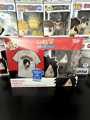 Funko Pop! and Tee Madara Uchiha With Weapons - Gamestop Exclusive - XL Shirt