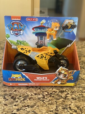 PAW PATROL   Cat Pack WILD'S Feature Vehicle w/Figure Nickelodeon New in Box