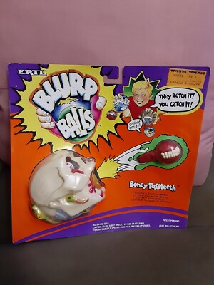 Vintage Ertl BLURP BALLS figure BONEY TOSSTEETH Madballs skull teeth
