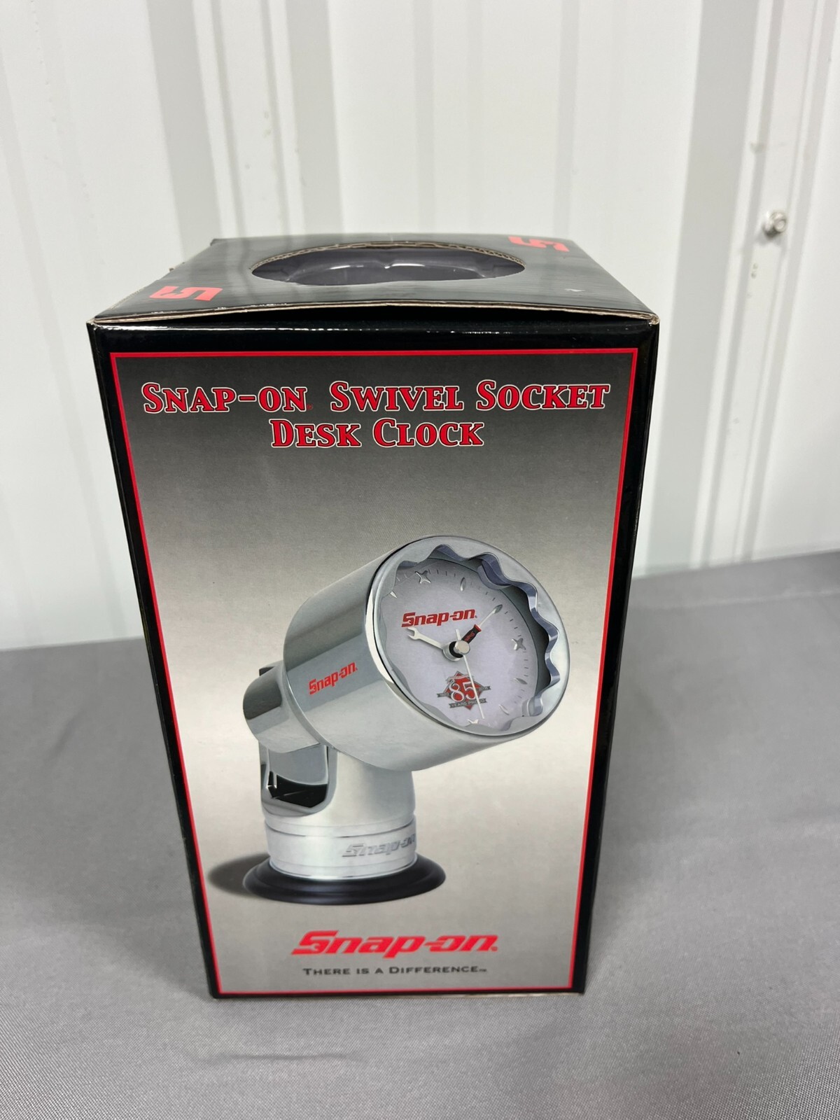 Snap-On Tools DESK CLOCK 85th Edition 12 point Swivel Socket Snap-On Tools DESK CLOCK 85th Edition 12 point Swivel Socket