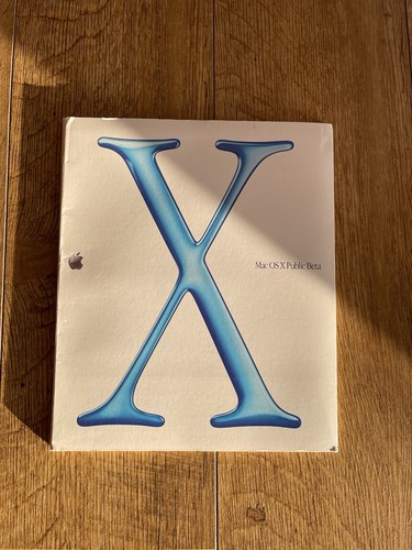 Mac OS X 10.0 Public Beta. Rare Item | eBay UK