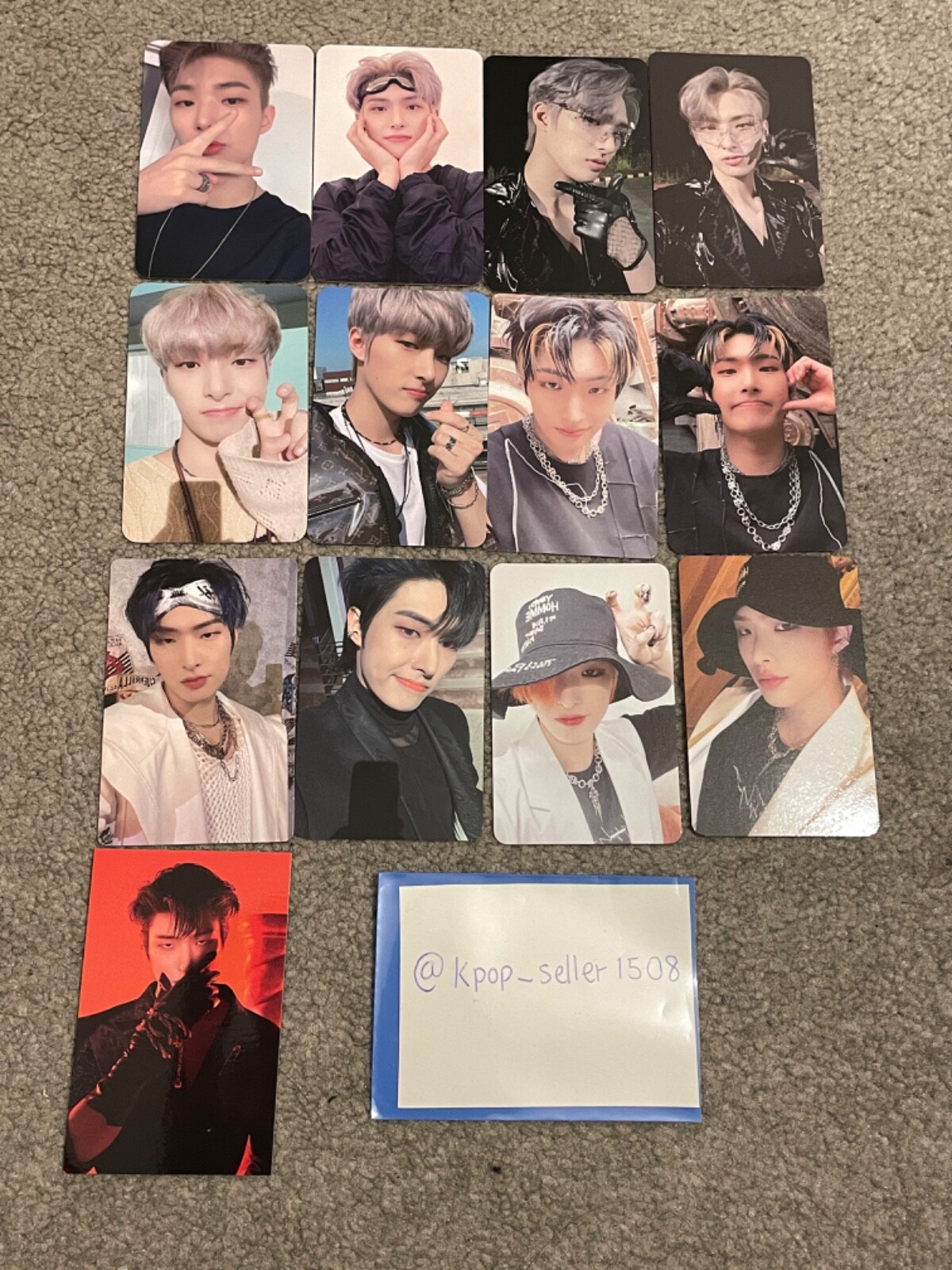 Ateez Mingi Preorder Benefit Photocards | eBay