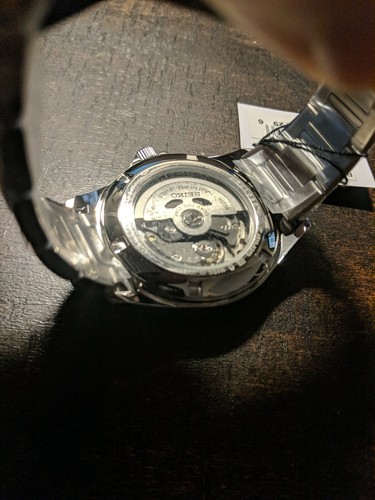 Pre-owned Seiko Blue Unisex Adult Watch - Szsb016