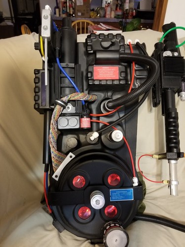 Ghostbusters Proton Pack w/lights sounds and plasma disks