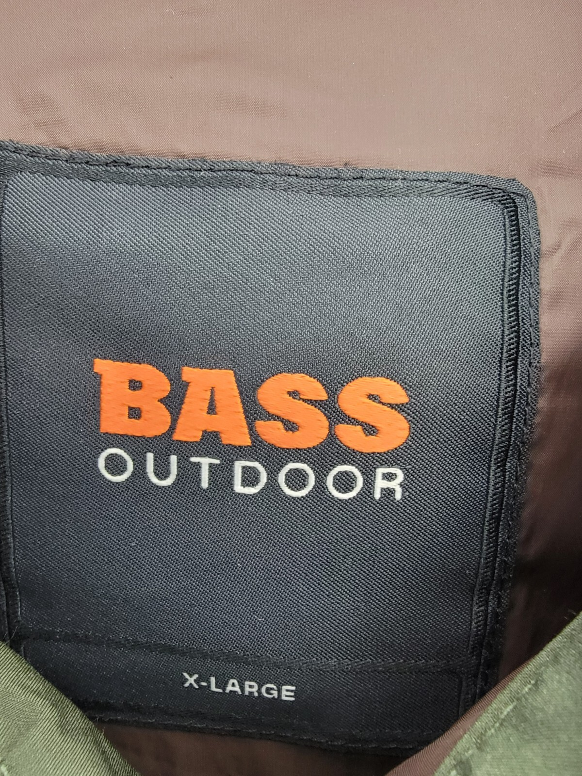 BASS OUTDOOR Colorblocked Padded Shacket Men's XL Green Snap Front Closure L/S - Picture 9 of 16