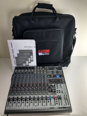 TESTED BEHRINGER XENYX 1832FX Audio Mixer & Effects Board w/ Gator Bag + Manual!. Buy it now for 174.99