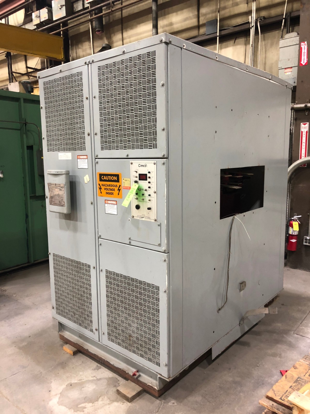 GE 1000 KVA Dry Type Transformer // 13,800 - 480/277Y / Class AA/FA / Copper