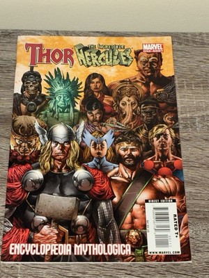 Thor & Hercules: Encyclopedia Mythologica One-Shot Marvel Comics 2009 Low Print