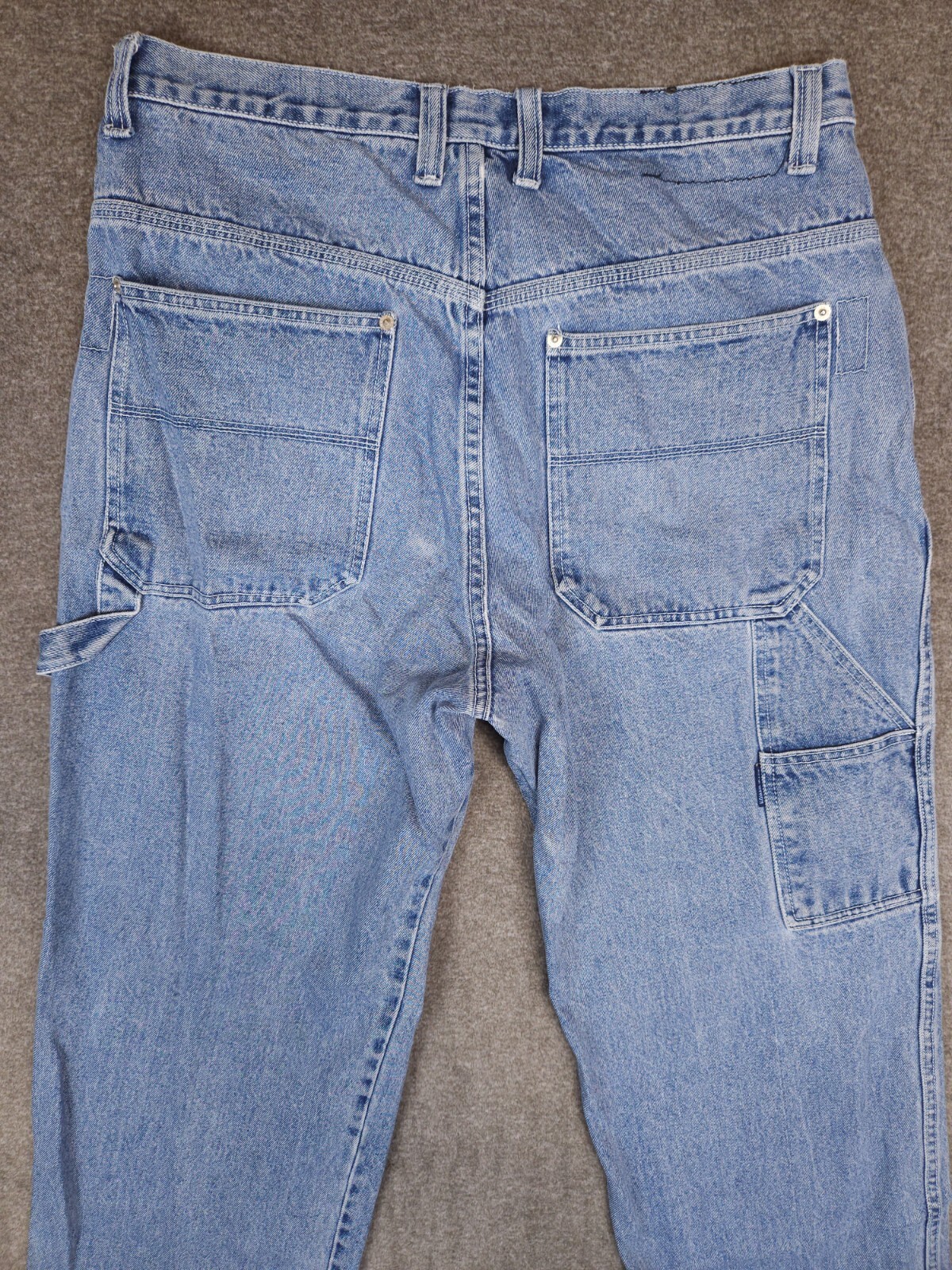 Koman Carpenter Blue Jeans Straight Wide Leg Men&rsquo;s Size 36x32 (34x29) Y2K