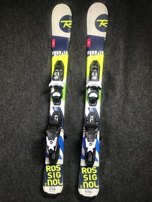 Rossignol Terrain Kids Skis with Bindings - 92 cm Used
