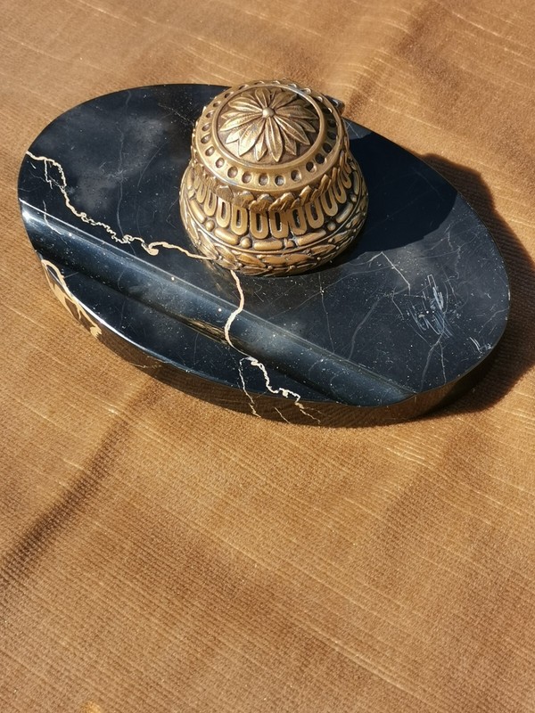 Encrier Marbre De Portor