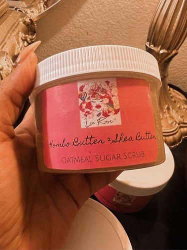 Kombo Butter & Shea Butter Organic  Exfoliating Scrub