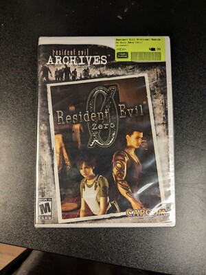 A3 Resident Evil Archives: Resident Evil Zero Wii Brand New Game Horror