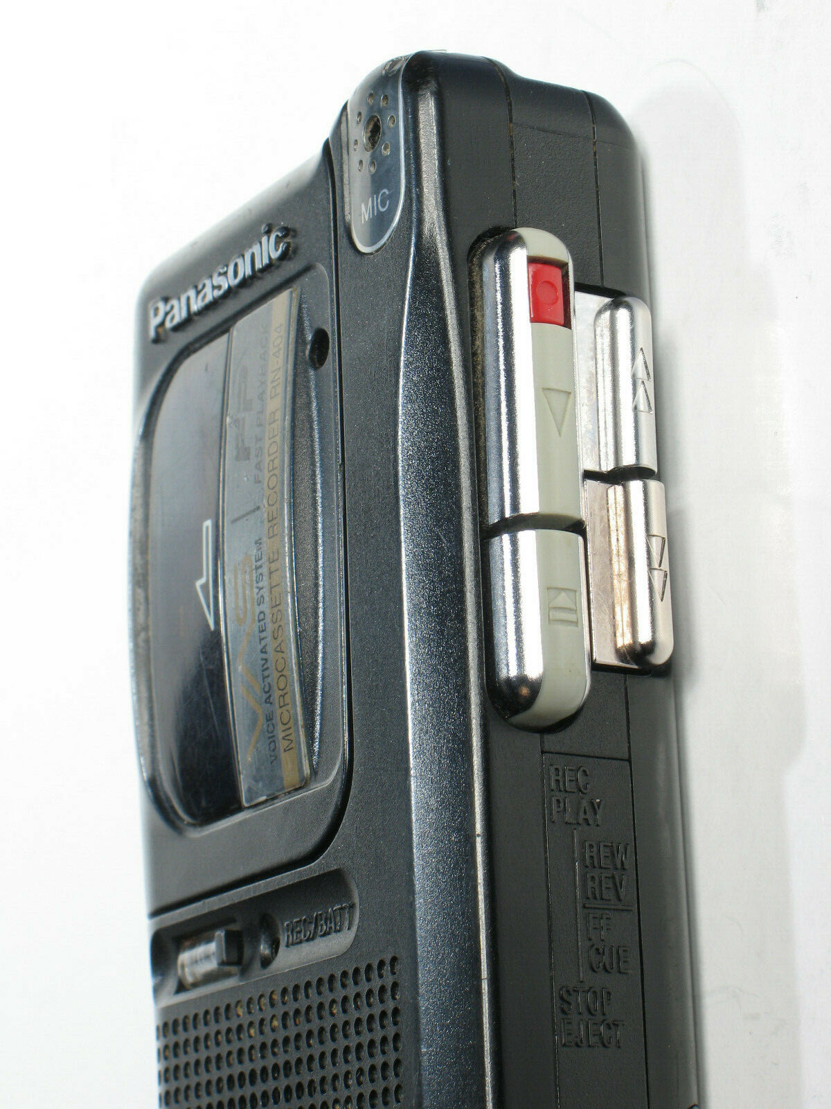 Panasonic Microcassette Recorder RN-404 VAS Voice Activated Voice Recorder