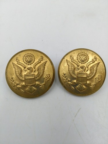 VINTAGE EAGLE US MILITARY SEAL UNIFORM BUTTONS OLD