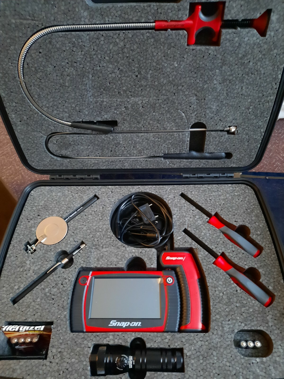 Snapon Bk8500 Kit Digital Wireless Video Scope With Case & Accessories