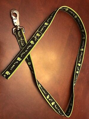 Old Navy black & Green Ghost glow-in-the-dark dog leash, medium or larger dogs