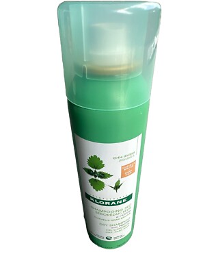 Klorane Dry Shampoo With Nettle Dark Tint 3.2 oz New Without Box
