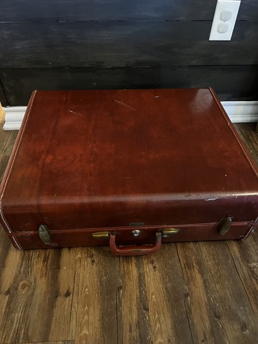 VintageビンテージSamsoniteサムソナイトLeather Trunk samsonite サムソナイト ヴィンテージ トランクスーツケース 本