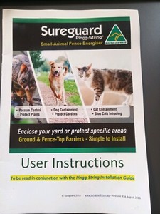 sureguard dog fence