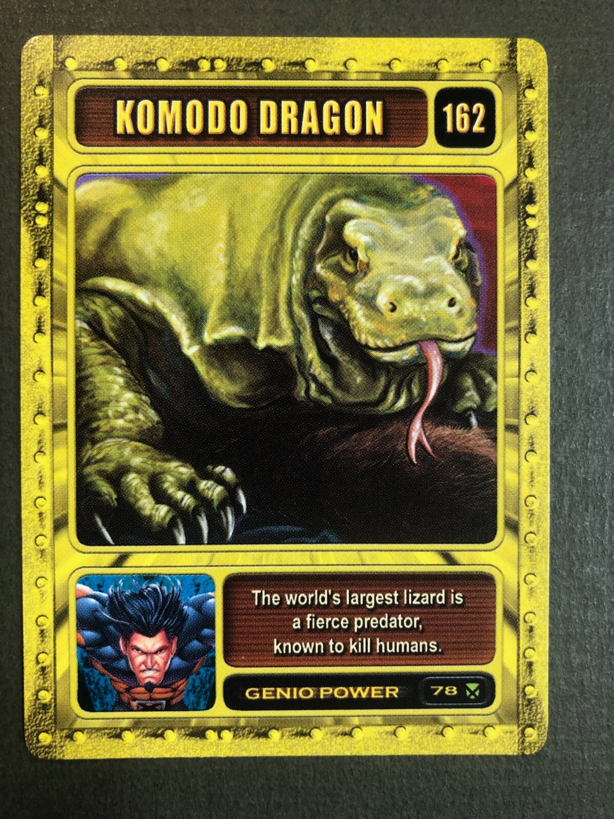 2003 Marvel Genio Card Komodo Dragon #162 Pack Fresh! | eBay