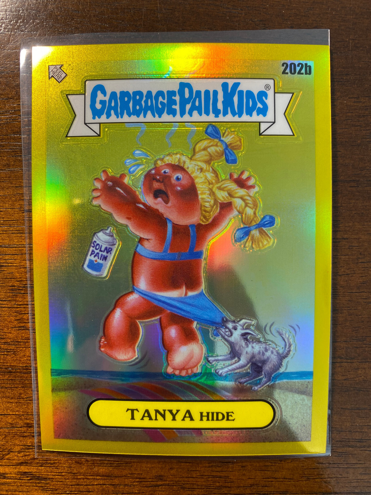 2022 Topps Chrome Garbage Pail Kids Series 5 TANYA Hide
