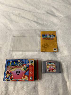 Kirby 64: The Crystal Shards Nintendo 64 Complete in box CIB with box protector