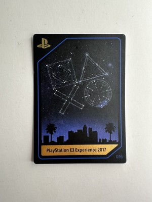 Playstation E3 Experience 2017 - Card Number 076
