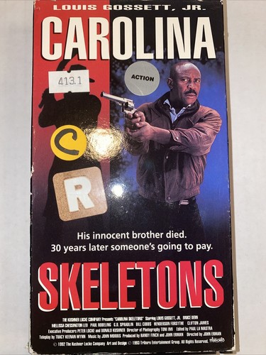 Carolina Skeletons VHS Louis Gossett Jr, Bruce Dern Former
