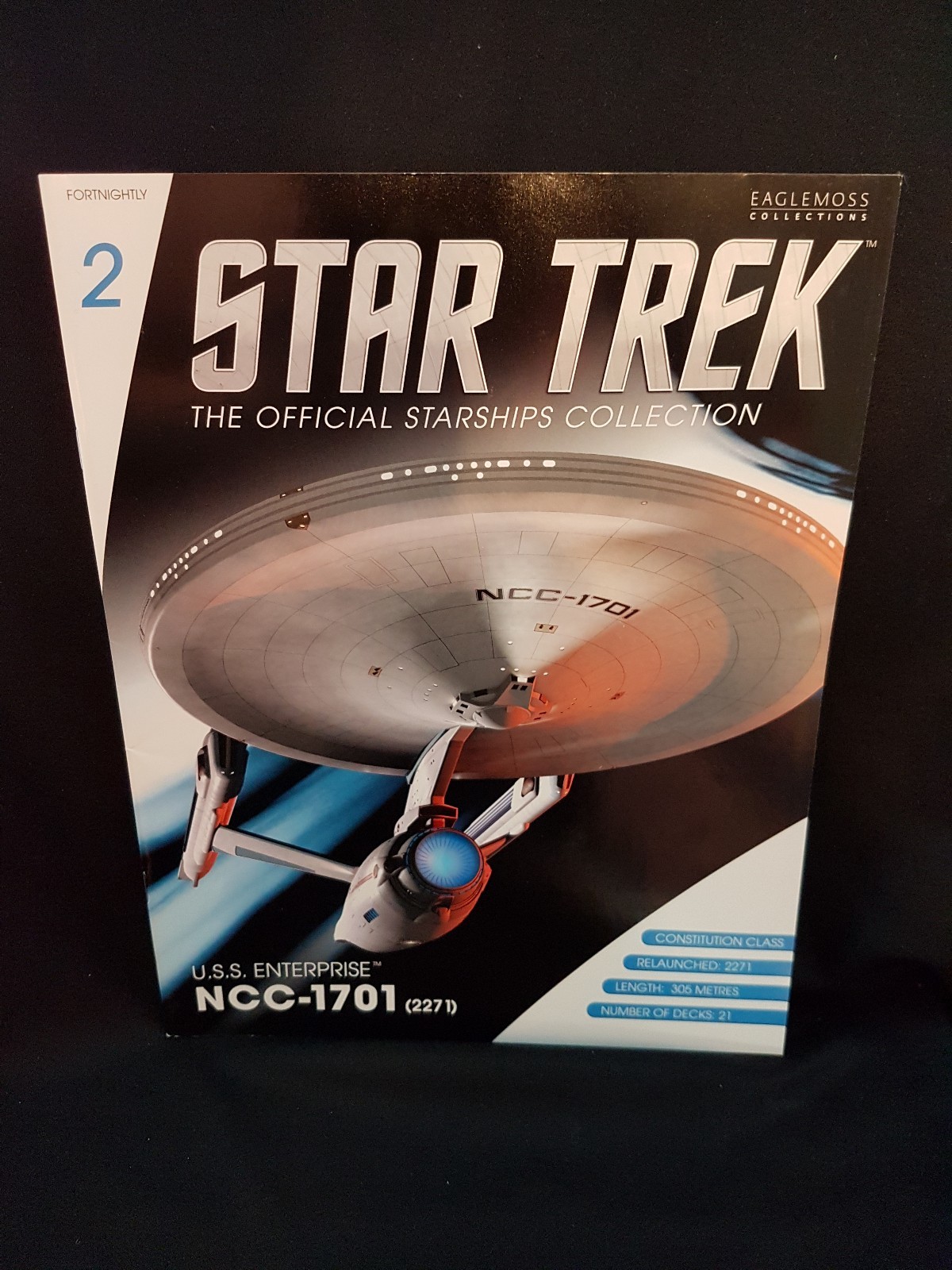 Star Trek Eaglemoss #2 USS Enterprise