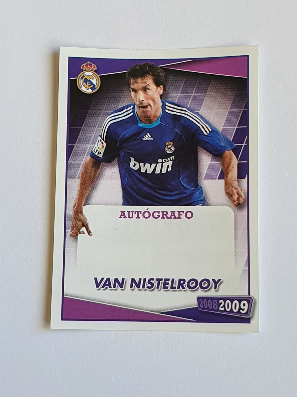 Ruud Van Nistelrooy Autograph 100枚限定 Ruud Van Nistelrooy Autograph #152 Panini Official Real