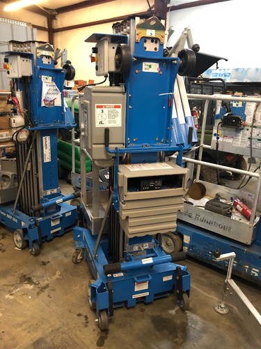 2017 GENIE AWP-30S DC WITH STRADDLE KIT POWERED VERTICAL MAST ONE MAN SCISSOR