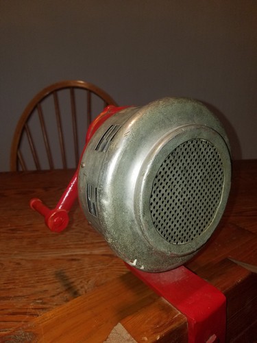 Sterling Fire Horn Type H Hand Crank Siren Inter-State Machine Products