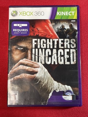 Fighters Uncaged (Microsoft Xbox 360, 2010) Complete CIB Artwork Damage