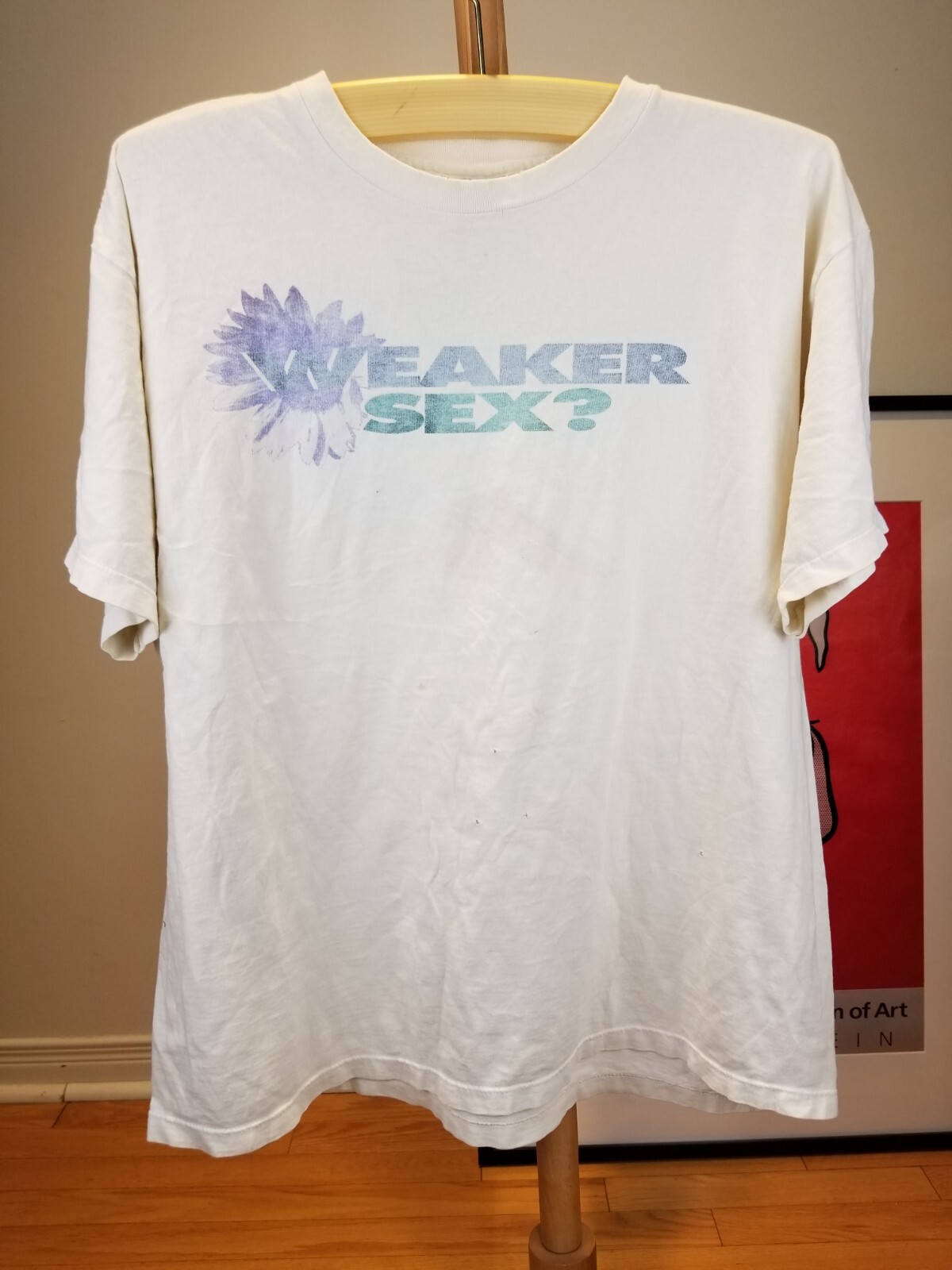 90’s USA製 vintage NIKE “WEAKER SEX?” tee Original Late 90's Nike Weaker Sex Tee. | Nike Tees Are The