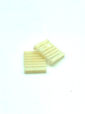 (12) '' H0  1/87 SCALE ''   48 x 40 Pallets Unfinished Resin Model Kit