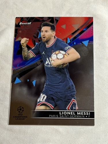 世界299枚！Topps Finest MESSI ケースヒット THE MAN Graded: 2022-23 Topps Finest UEFA The Man Superfractors
