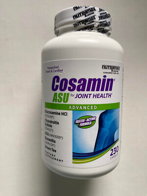 Cosamin ASU for Joint Health 230 Capsules Glucosamine Chondroitin ASU and AKBA
