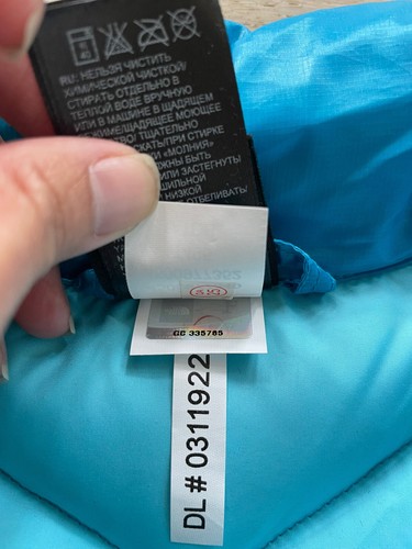 The North Face 600Down Fill Puffer Jacket Coat M Electric Blue Girl's  Medium