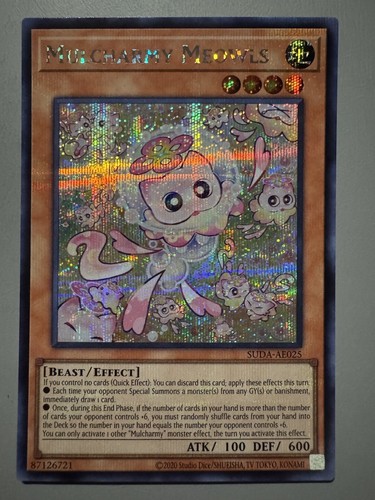 YUGIOH MULCHARMY MEOWLS (EFFECT) ASIA ENGLISH EDITION SUDA