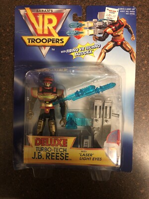 KENNER SABAN'S VR TROOPERS DELUXE HYPER-TECH KAITLIN STAR POWER RANGERS FIGURE
