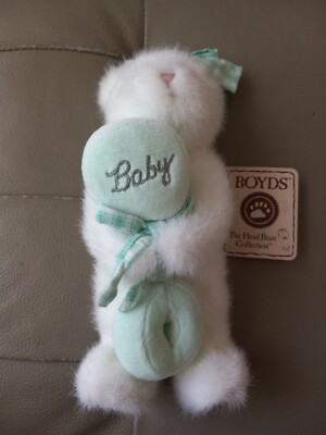 VINTAGE BOYDS ''BEST DRESSED'' COLLECTION BABY BEAR SWEETPEA PLUSH  - NEW!