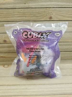 Cubix Robots For Everyone #9 Burger King Toy NIP
