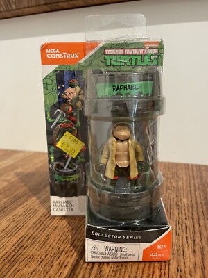 NEW Mega Construx: Raphael (In Disguise) Mutagen Canister TMNT Collectors Series