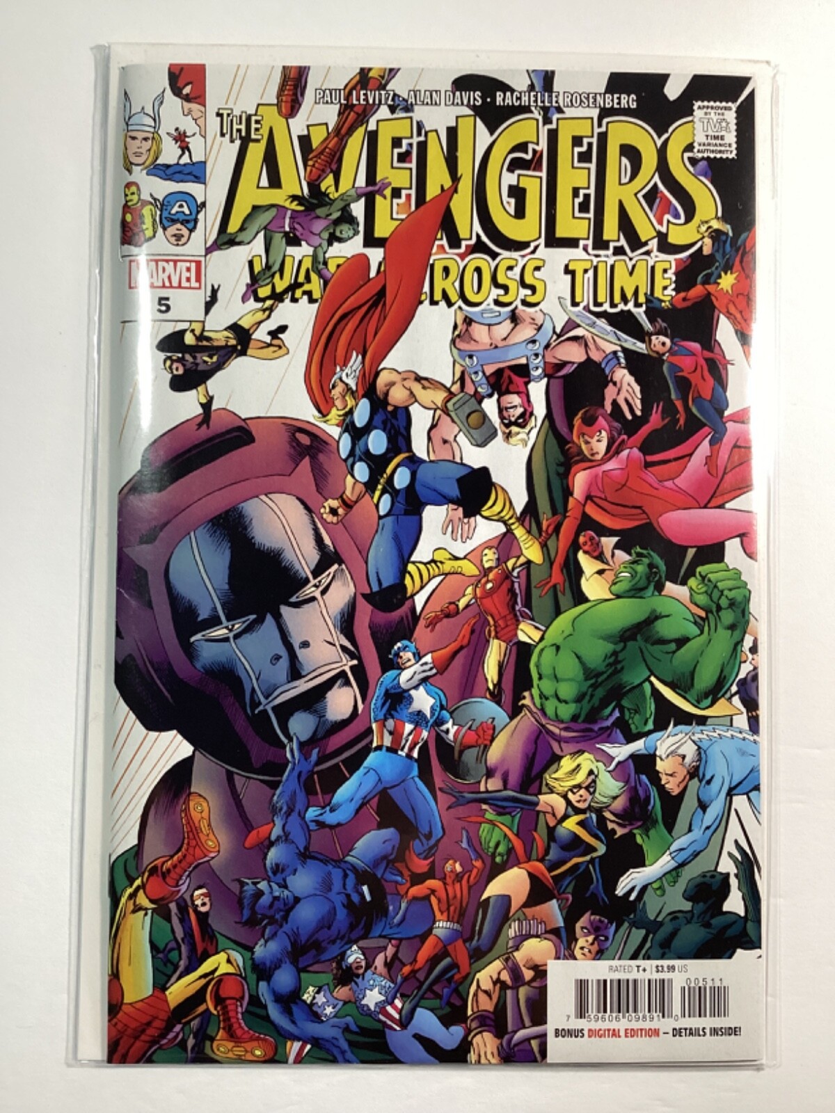 MARVEL アベンジャーズ AVENGERS: WAR ACROSS TIME (2023 MARVEL) #5A VF 8.0🎥KANG THE
